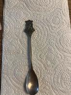 Lepeltje met wapen van Baarn verzilverd Sola 100, Antiek en Kunst, Antiek | Bestek, Ophalen