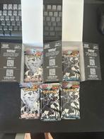 5 Japanse Pokémon Booster Packs - White Flare & Black Bolt, Ophalen of Verzenden, Nieuw, Booster