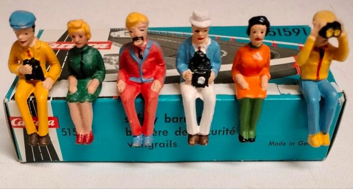 Carrera tribunefiguren publiek voor racebaan scenery 6 stuks, Verzamelen, Supermarktacties, Lidl, Ophalen of Verzenden