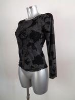 Nice Connection longsleeve zilver spikkel maat 36 NIEUW, Kleding | Dames, Nice Connection, Zwart, Nieuw, Ophalen of Verzenden