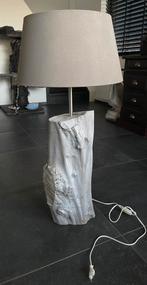 Zilvergespoten boomstamlamp, Ophalen, Hout, Landelijk, 75 cm of meer