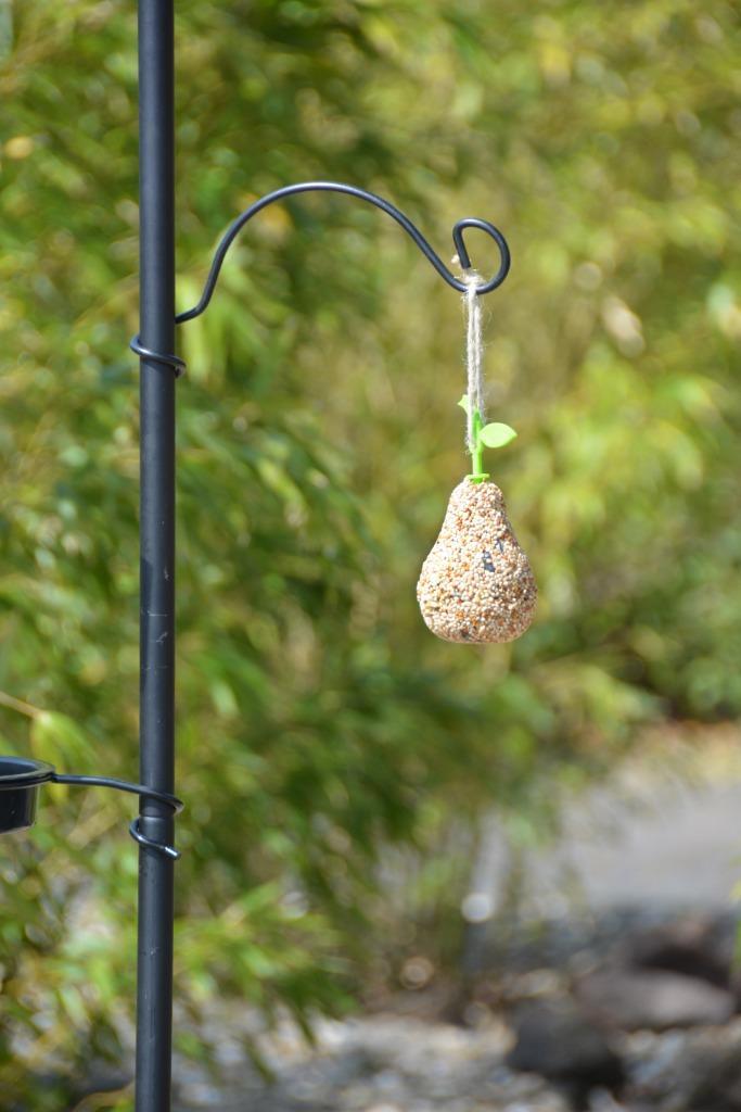 Metalen Vogelvoer standaard 2 meter zwart FB405, Tuin en Terras, Tuinstekers, Nieuw, Ophalen of Verzenden