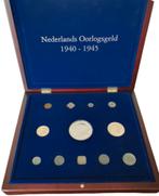 Nederlands Oorlogsgeld 1940-1945 - Complete Set, Postzegels en Munten, Munten | Nederland, Ophalen of Verzenden, Koningin Wilhelmina