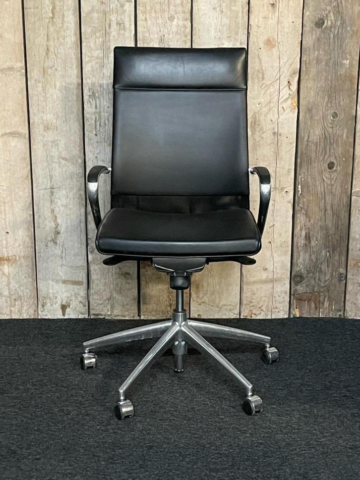 Art collection comforto bureaustoel, Huis en Inrichting, Bureaustoelen, Gebruikt, Bureaustoel, Zwart, Ergonomisch, Ophalen of Verzenden