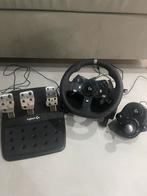 Gamestuur logitech g920 met schakelaar, Ophalen, Zo goed als nieuw, Stuurtje of Sportattribuut, Xbox Original