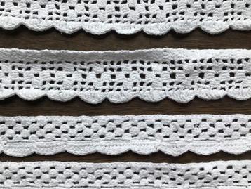 Gehaakte katoenen kastranden beschikbaar voor biedingen