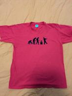 T-shirt zombies maat M, Ophalen of Verzenden, Gedragen, Maat 48/50 (M), Rood