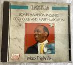 Hampton presents: Cozy Cole and Marty Napoleon Mack the Knif, Cd's en Dvd's, Cd's | Jazz en Blues, 1960 tot 1980, Jazz, Gebruikt