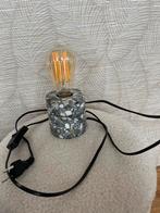 Stenen Schemerlamp - Zwaar & Mooi, Ophalen, Gebruikt, Overige materialen, Minder dan 50 cm