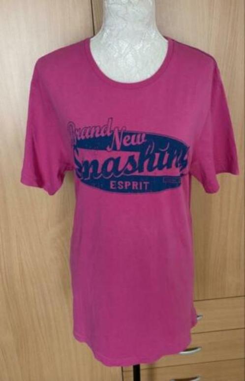 Esprit top maat L [1], Kleding | Dames, Tops, Zo goed als nieuw, Maat 42/44 (L), Roze, Korte mouw, Ophalen of Verzenden