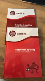 Oefenboek Spelling groep 4 - 1e & 2e helft schooljaar, Ophalen of Verzenden, Zo goed als nieuw, Overige niveaus, Nederlands