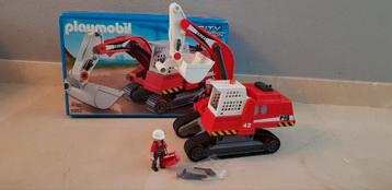 Playmobil city action graafmachine 5282 zgan in doos beschikbaar voor biedingen