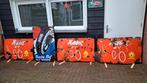 Emaille Bata banden bord 117cm x 77 cm, Verzamelen, Merken en Reclamevoorwerpen, Ophalen, Gebruikt, Reclamebord