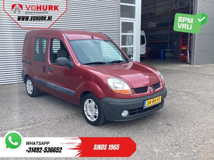 Renault Kangoo Express 1.6 95 pk Aut. LPG EXPORT ONLY Handga, Auto's, Bestelauto's, Bedrijf, Te koop, ABS, Airconditioning, Alarm