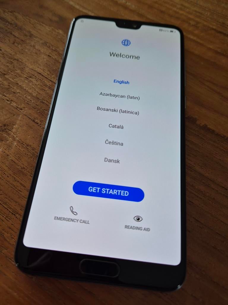 Huawei p20 pro, Telecommunicatie, Mobiele telefoons | Huawei, Ophalen of Verzenden, Zo goed als nieuw, Blauw