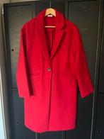 Rode mantel wol, Kleding | Dames, Ophalen of Verzenden, Nieuw, Rood