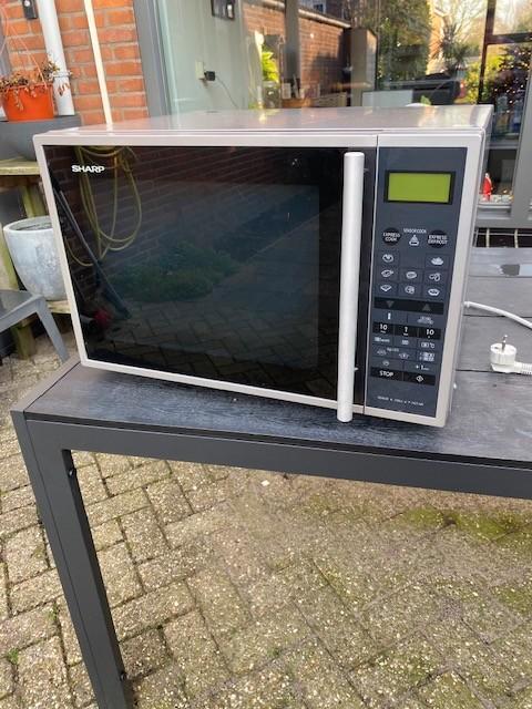 Magnetron combi Sharp R-961 (N)W, magnetron functie defect, Witgoed en Apparatuur, Magnetrons, Gebruikt, Vrijstaand, Combimagnetron