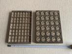 Vintage chocolade vormen Set - ijzer, Ophalen of Verzenden, Gebruikt