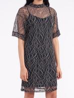 SELECTED FEMME kanten jurk d.blauw/ecru maat38/40, Maat 38/40 (M), Blauw, Selected Femme, Ophalen of Verzenden