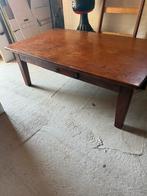 Houten salontafel, Ophalen, 100 tot 150 cm, 50 tot 100 cm, Zo goed als nieuw