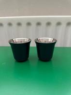Nespresso metalen bekers, Overige materialen, Nieuw, Ophalen of Verzenden, Overige stijlen