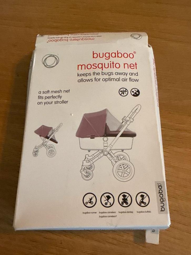 Bugaboo Muskietennet - Bescherm je kind!, Kinderen en Baby's, Kinderwagens en Combinaties, Zo goed als nieuw, Kinderwagen, Bugaboo