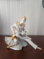 Vintage capodimonte Pierrot & Ballerina Beeld, Ophalen