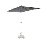 Central Park Stokparasol Cielo Antraciet, Ophalen, Kantelbaar, Zo goed als nieuw, 1 tot 2 meter