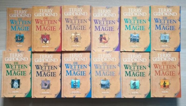 Terry Goodkind - Proloog & Wetten van de Magie (HC), Boeken, Fantasy, Gelezen, Ophalen of Verzenden