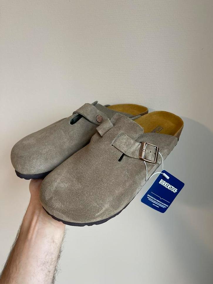 Birkenstock Boston (Maat 40), Kleding | Dames, Schoenen, Zo goed als nieuw, Sandalen of Muiltjes, Overige kleuren, Verzenden