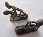 Ghanese bronzen goudgewichtjes - Afrikaanse Kunst, Antiek en Kunst, Kunst | Beelden en Houtsnijwerken, Ophalen of Verzenden
