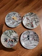 4 Seizoenen Sierbordjes 1981, Antiek en Kunst, Ophalen