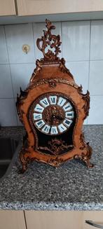 Te koop mooie grote boulle 60 hoog plus grote kollumklok zie, Antiek en Kunst, Antiek | Klokken, Ophalen