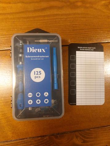 Dieux Schroevendraaierset 125-delig - Nieuw! beschikbaar voor biedingen