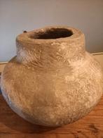 Prachtige stenen pot!, Minder dan 50 cm, Steen, Ophalen of Verzenden, Zo goed als nieuw