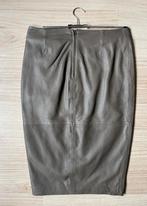Grijze rok Dante6 leer maat 3 maat 38, Kleding | Dames, Rokken, Verzenden, Nieuw, Grijs, Boven de knie