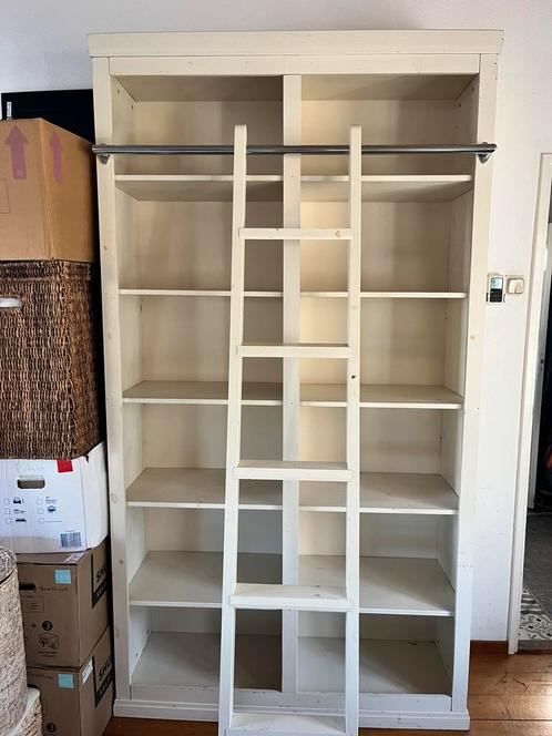 Superleuke boekenkast met trap, Huis en Inrichting, Kasten | Boekenkasten, Gebruikt, 200 cm of meer, 25 tot 50 cm, Ophalen of Verzenden
