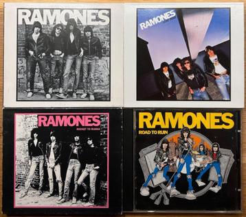 RAMONES – De eerste 4 albums (3x remaster CDs + 1x CD) beschikbaar voor biedingen