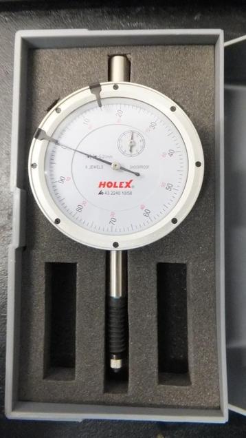Holex Dial Indicator Schockproof Range 0-10 mm