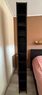 Kast Ikea zwart, Huis en Inrichting, Woonaccessoires | Cd- en Dvd-rekken, Ophalen, Zo goed als nieuw, Hout, Cd's