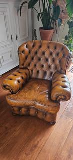 Chesterfield, Huis en Inrichting, Fauteuils, Gebruikt, Ophalen of Verzenden