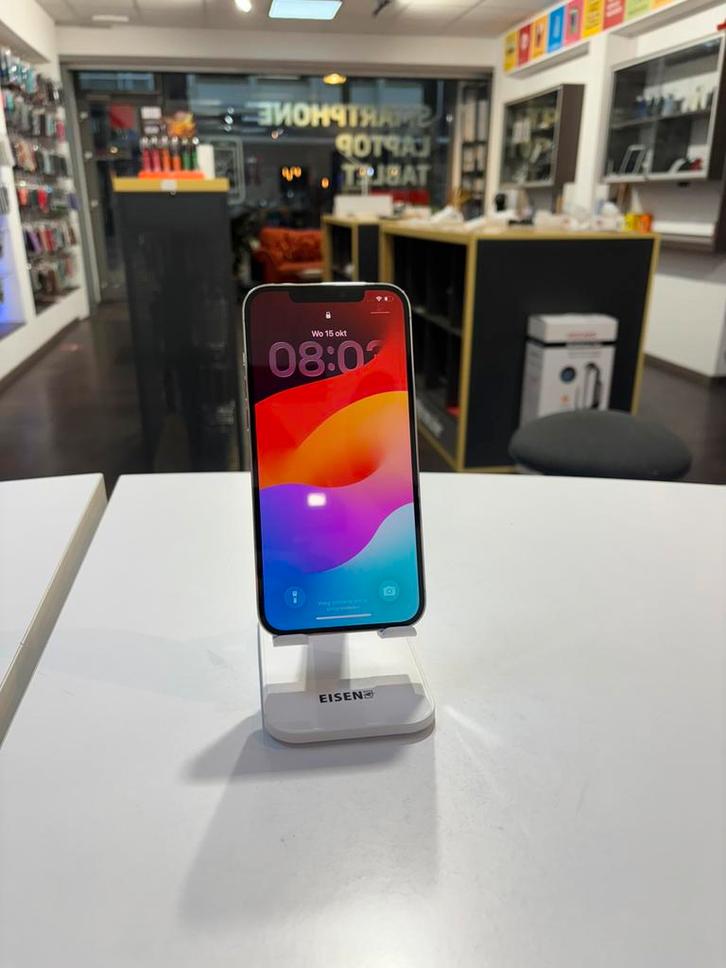 Apple IPhone 12 Pro Max 128GB Wit, Telecommunicatie, Mobiele telefoons | Hoesjes en Frontjes | Apple iPhone, Zo goed als nieuw