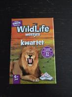 Wildlife weetjes kwartet, Verzamelen, Speelkaarten, Jokers en Kwartetten, Ophalen of Verzenden, Gebruikt, Kwartet(ten)