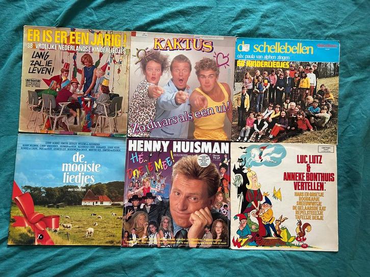 Meer dan 150 LP's kinderliedjes (ook per stuk te koop), Cd's en Dvd's, Vinyl | Verzamelalbums, Gebruikt, Kinderen en Jeugd, 12 inch