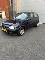 Opel Corsa 1.2 I 16V 3D AUT 2000 Blauw ORG NL NAP, Auto's, Blauw, Origineel Nederlands, Metallic lak, Corsa