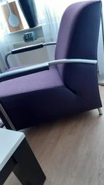Paarse stoel 2x, Huis en Inrichting, Minder dan 75 cm, Modern, Zo goed als nieuw, 50 tot 75 cm