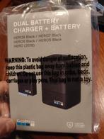 GoPro Dual Battery Charger + Batterij, Ophalen of Verzenden, Nieuw, GoPro