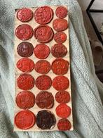 Oude lakzegels uit 1864 in boekvorm, Ophalen of Verzenden