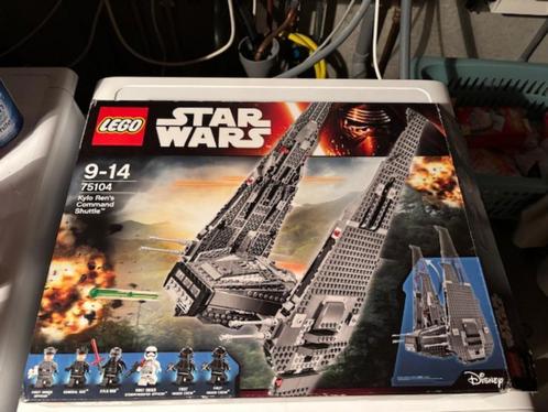 Lego 75104 Kylo Ren's Command Shuttle, Kinderen en Baby's, Speelgoed | Duplo en Lego, Zo goed als nieuw, Lego, Complete set, Ophalen of Verzenden