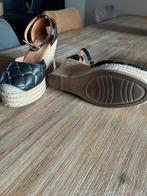 Zomerse sleehak sandalen - Beurskens Beek, Zwart, Zo goed als nieuw, Unisa, Sandalen of Muiltjes